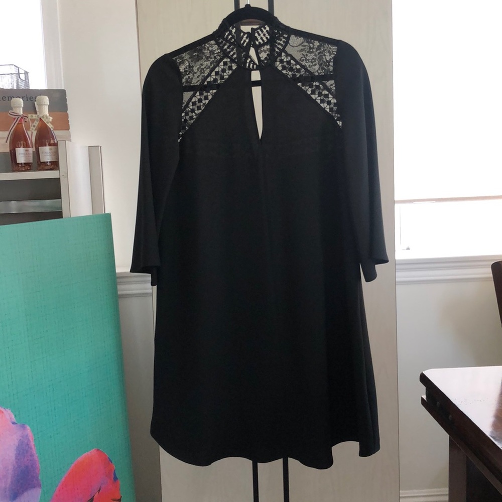 Wom & Now black short dress